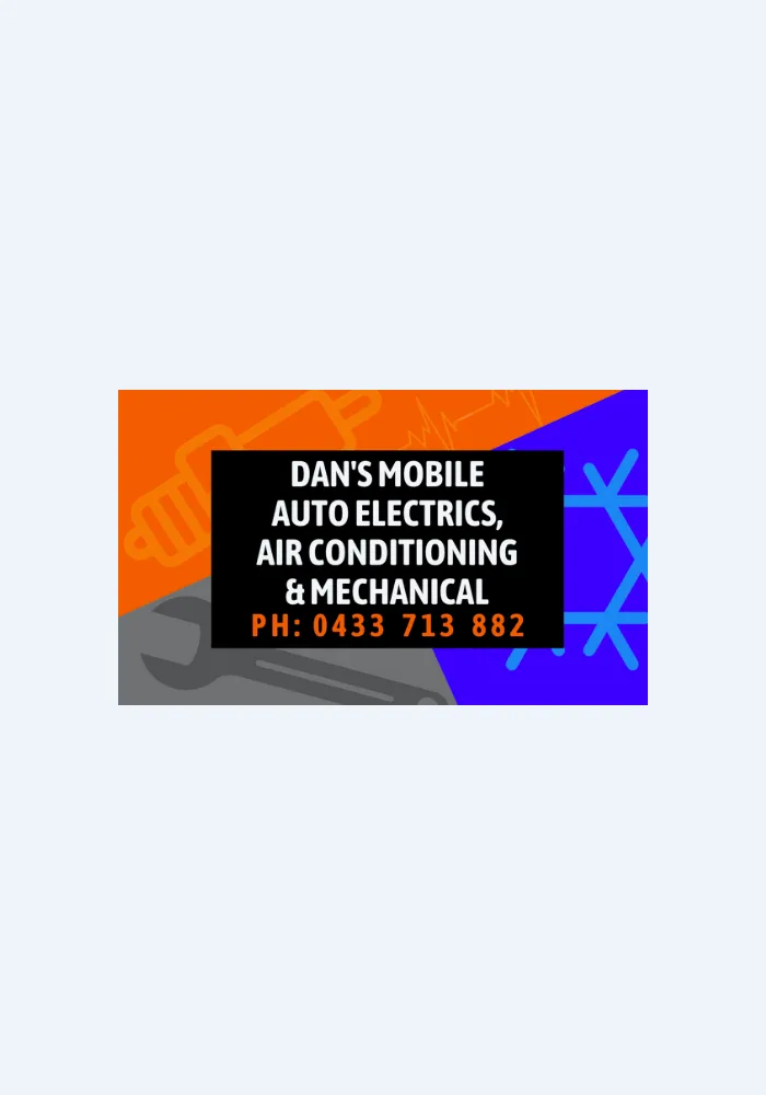 Mobile mechanic Dan's Mobile Auto Electrics