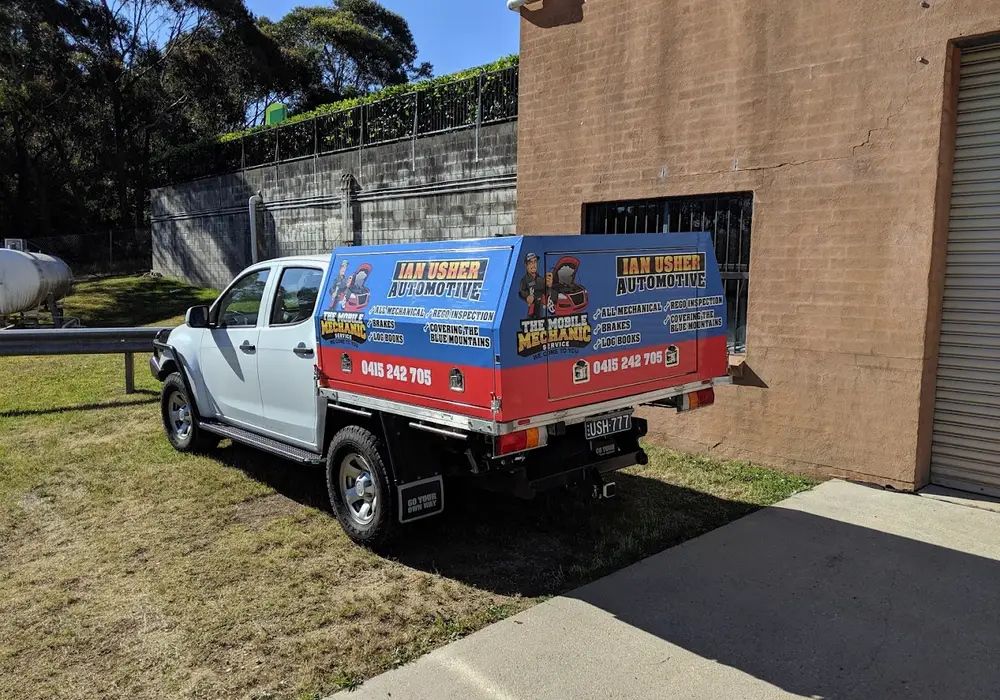 Mobile mechanic Ian Usher Automotive mobile mechanic