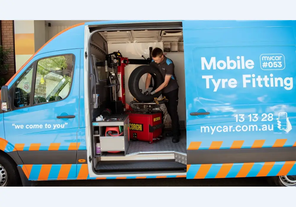 Mobile mechanic Mycar Mobile Tyre Fitting - Brisbane