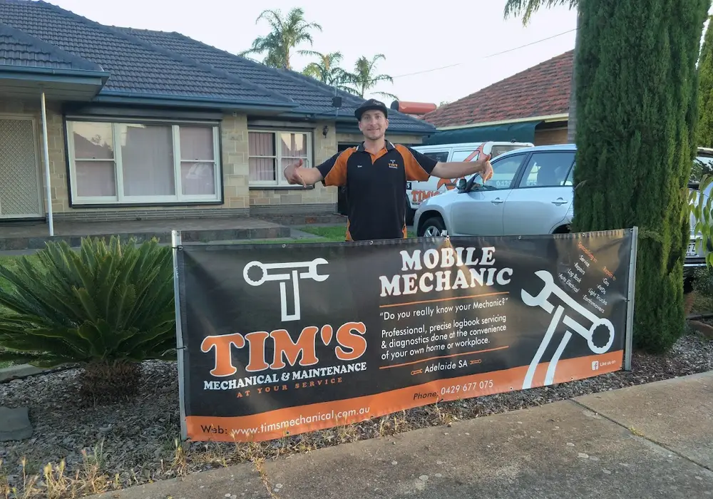 Mobile mechanic Tim's Mechanical & Maintenance Services